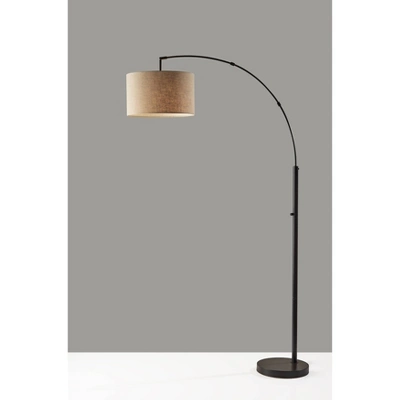 Preston Arc Lamp Dark Bronze - Adesso 5 Preston Arc Lamp Dark Bronze - Adesso - Image 3
