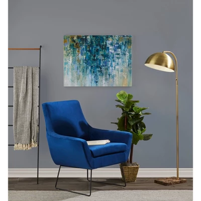 Paxton Floor Lamp Antique Brass - Adesso 4 Paxton Floor Lamp Antique Brass - Adesso - Image 2