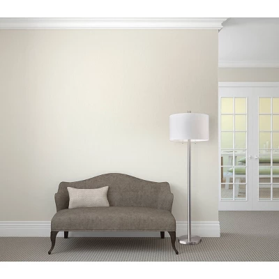 Boulevard Floor Lamp Silver/White - Adesso 4 Boulevard Floor Lamp Silver/White - Adesso - Image 2