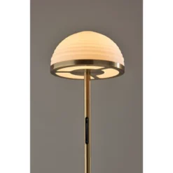 Juliana Floor Lamp With Smart Switch Antique Brass (Includes LED Light Bulb) - Adesso 8 Juliana Floor Lamp With Smart Switch Antique Brass (Includes LED Light Bulb) - Adesso -Adesso GUEST e0273c33 6cca 40a3 9499 52e1d876bbcb