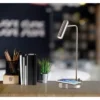 16.5" Wireless Charging Table Lamp (Includes LED Light Bulb) Silver - Adesso 2 16.5" Wireless Charging Table Lamp (Includes LED Light Bulb) Silver - Adesso -Adesso GUEST e0cb6676 f77c 4338 ac48 7ff4737cd6f0