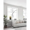 Sonic Arc Floor Lamp With Smart Switch Silver (Includes LED Light Bulb) - Adesso 2 Sonic Arc Floor Lamp With Smart Switch Silver (Includes LED Light Bulb) - Adesso -Adesso GUEST e1ecee1a c2bc 4e39 a97c 8f5b6393eb75