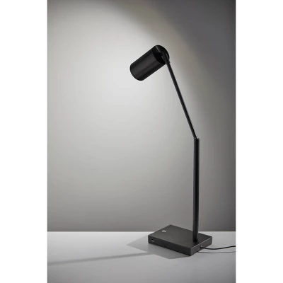 15.5" X 32.5" Colby Desk Lamp (Includes LED Light Bulb) Black - Adesso 11 15.5" X 32.5" Colby Desk Lamp (Includes LED Light Bulb) Black - Adesso - Image 9
