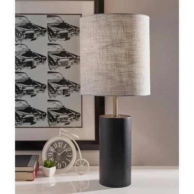 Dean Table Lamp Black - Adesso 4 Dean Table Lamp Black - Adesso - Image 2