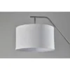 Max Floor Lamp Silver - Adesso -Adesso GUEST e8041de5 0771 4973 895b 2a53dde7f206