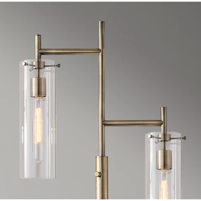 Dalton Floor Lamp (Includes Light Bulb) Brass - Adesso 5 Dalton Floor Lamp (Includes Light Bulb) Brass - Adesso - Image 3