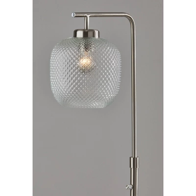 Vivian Floor Lamp Silver - Adesso 4 Vivian Floor Lamp Silver - Adesso - Image 2