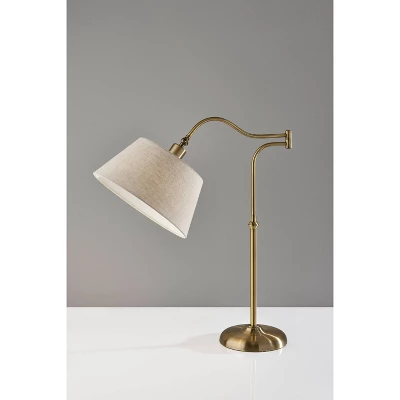 Rodeo Table Lamp Antique Brass - Adesso 3 Rodeo Table Lamp Antique Brass - Adesso