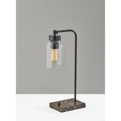 Bristol Desk Lamp (Includes Light Bulb) Black - Adesso 3 Bristol Desk Lamp (Includes Light Bulb) Black - Adesso