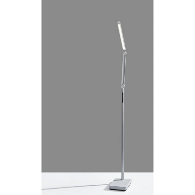 Lennox Floor Lamp (Includes LED Light Bulb) White - Adesso 8 Lennox Floor Lamp (Includes LED Light Bulb) White - Adesso - Image 6