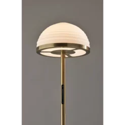 Juliana Floor Lamp With Smart Switch Antique Brass (Includes LED Light Bulb) - Adesso 9 Juliana Floor Lamp With Smart Switch Antique Brass (Includes LED Light Bulb) - Adesso -Adesso GUEST f6b9eac7 faef 4fd5 aa0d a616f437322c
