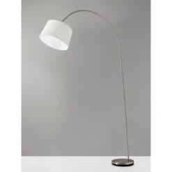 Goliath Arc Lamp Brushed Steel - Adesso 10 Goliath Arc Lamp Brushed Steel - Adesso -Adesso GUEST f8725df3 42ce 4b09 8470 309468bba700