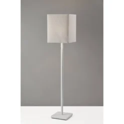 Estelle Floor Lamp Matte White - Adesso 8 Estelle Floor Lamp Matte White - Adesso -Adesso GUEST f9330b04 e1b4 40d9 98b5 e9e48200d3db