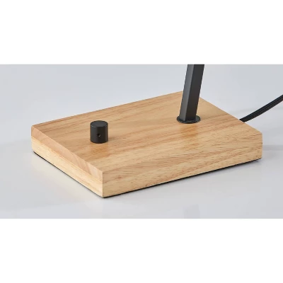 Wren Table Lamp Black (Includes Light Bulb) - Adesso 5 Wren Table Lamp Black (Includes Light Bulb) - Adesso - Image 3