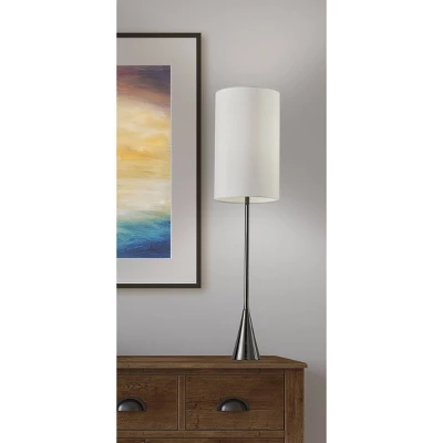 Bella Table Lamp Black Nickel - Adesso 4 Bella Table Lamp Black Nickel - Adesso - Image 2