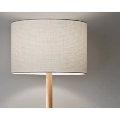 Ellis Floor Lamp Natural/Brown - Adesso 6 Ellis Floor Lamp Natural/Brown - Adesso - Image 4