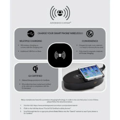 Louie Table Lamp 11 Louie Table Lamp -Adesso ade995754 AdessoCharge InfoGraphic2