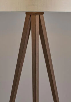 Director Wood Floor Lamp