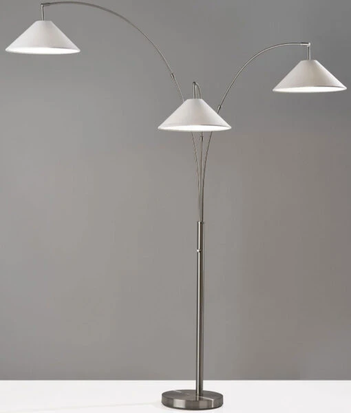 Braxton Three Arm Floor Lamp - Image 2